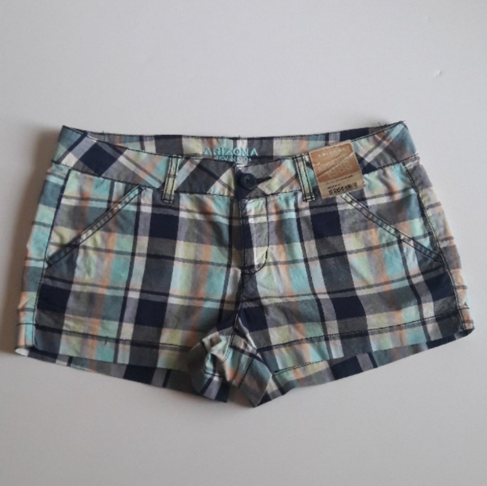 NWT Arizona |  Plaid Shorts